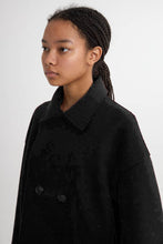 画像をギャラリービューアに読み込む, Long P Coat Black