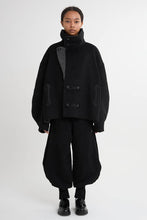 画像をギャラリービューアに読み込む, Stand Collar Rever Coat  2Colors