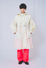 画像をギャラリービューアに読み込む, 2WAY Pin tuck Nylon Long Mods coat 4colors