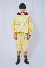 画像をギャラリービューアに読み込む, 4WAY Pin tuck Nylon Short Mods Jacket 4Colors