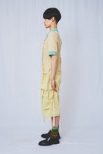 画像をギャラリービューアに読み込む, Wavy Frill polo shirt 2colors