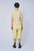 画像をギャラリービューアに読み込む, Wavy Frill polo shirt 2colors