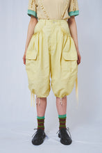 画像をギャラリービューアに読み込む, Pin tuck cargo cropped pants 4colors