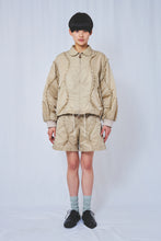 画像をギャラリービューアに読み込む, Wavy Frill Flight jacket 2colors