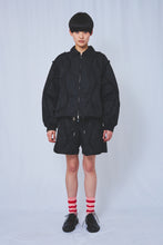 画像をギャラリービューアに読み込む, Wavy Frill Flight jacket 2colors