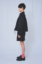 画像をギャラリービューアに読み込む, Wavy Frill Flight jacket 2colors