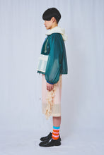 画像をギャラリービューアに読み込む, Reversible see-through Jacket Green