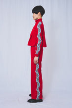 画像をギャラリービューアに読み込む, Tucked track jacket 2colors