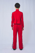 画像をギャラリービューアに読み込む, Tucked track jacket 2colors