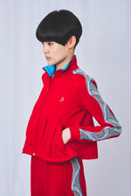 画像をギャラリービューアに読み込む, Tucked track jacket 2colors