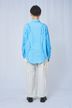 画像をギャラリービューアに読み込む, Wavy Frill Shirt 3colors