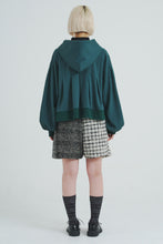 画像をギャラリービューアに読み込む, Tuck Zip Hoodie D.Green