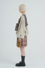 画像をギャラリービューアに読み込む, Padded Quilted Leopard Vest Beige Leopard