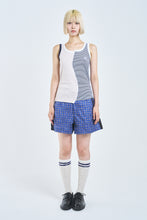 画像をギャラリービューアに読み込む, ! Pre-Order ! Wave Tank Top Blue × Beige