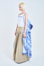 画像をギャラリービューアに読み込む, ! Pre-Order ! 2Way Pin tuck Nylon Sailor Mods Coat Blue Check