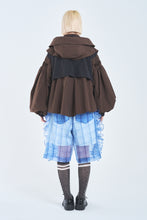 画像をギャラリービューアに読み込む, ! Pre-Order ! 4Way Pin tuck Nylon Mountain Jacket Brown × Black