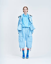 画像をギャラリービューアに読み込む, 4WAY Pin tuck Nylon Short Mods Jacket 4Colors