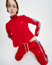 画像をギャラリービューアに読み込む, Tucked track jacket 2colors