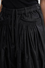 画像をギャラリービューアに読み込む, Leather like Tuck Pants Black