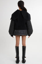 画像をギャラリービューアに読み込む, Sailor color coat Black