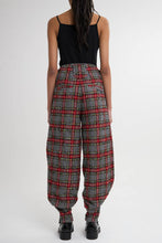 画像をギャラリービューアに読み込む, Scratch Tartan Check Bontan Pants Gray check