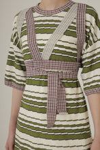 画像をギャラリービューアに読み込む, 2Way Stripe Big Tee 2Colors