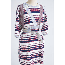 画像をギャラリービューアに読み込む, 2Way Stripe Big Tee 2Colors