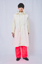 画像をギャラリービューアに読み込む, 2WAY Pin tuck Nylon Long Mods coat 4colors