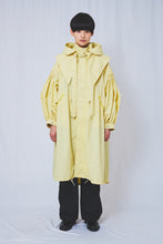 画像をギャラリービューアに読み込む, 2WAY Pin tuck Nylon Long Mods coat 4colors