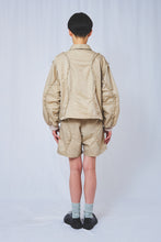 画像をギャラリービューアに読み込む, Wavy Frill Flight jacket 2colors