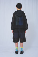 画像をギャラリービューアに読み込む, Reversible see-through Jacket Black