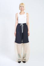 画像をギャラリービューアに読み込む, ! Pre-Order !Fringe 2Way Pants Ecru ×Navy