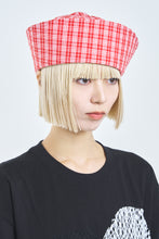 画像をギャラリービューアに読み込む, ! Pre-Order ! Check Marine Hat Red Check