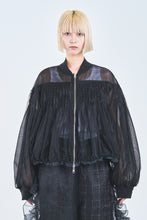 画像をギャラリービューアに読み込む, ! Pre-Order ! Reversible See-through Pin tuck MA-01 Black Check