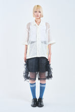 画像をギャラリービューアに読み込む, ! Pre-Order !Lace Shirt Jacket White
