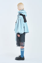 画像をギャラリービューアに読み込む, ! Pre-Order ! 4Way Pin tuck Nylon Mountain Jacket Sky × Black
