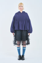 画像をギャラリービューアに読み込む, ! Pre-Order ! Pin tuck Hoodie Navy