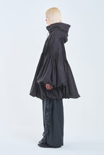 画像をギャラリービューアに読み込む, ! Pre-Order ! Pin tuck Rain Coat Black