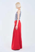 画像をギャラリービューアに読み込む, ! Pre-Order ! Pin tuck Baggy Pants Red