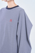 画像をギャラリービューアに読み込む, ! Pre-Order ! Triangle Long-Sleeve T-shirt Navy border