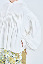 画像をギャラリービューアに読み込む, ! Pre-Order ! Pin tuck Hoodie White