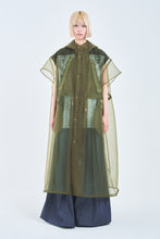 画像をギャラリービューアに読み込む, ! Pre-Order ! See-through French Sleeve Cape. Khaki