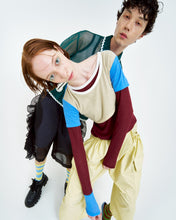 画像をギャラリービューアに読み込む, Layered jersey top 2colors