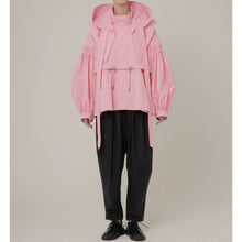 画像をギャラリービューアに読み込む, 4Way Pin tuck Nylon Short Mods coat 4Color
