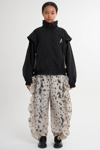 Nylon Windbreaker Black