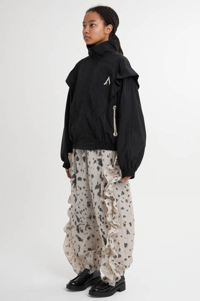 Nylon Windbreaker Black