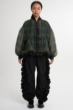 画像をギャラリービューアに読み込む, See-thorough Tartan check MA-01　2Colors
