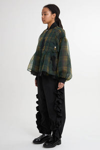 See-thorough Tartan check MA-01　2Colors