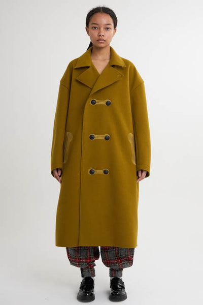 Long P Coat Mustard