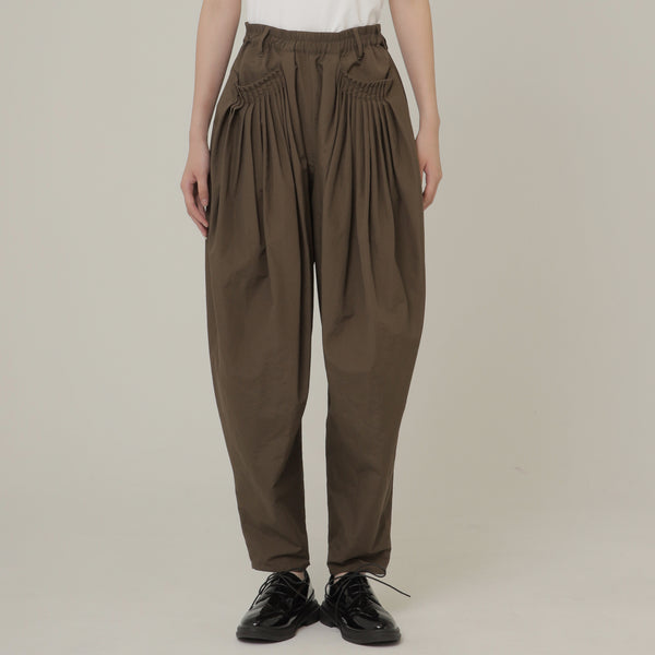 Pin Tuck Pants 4Color